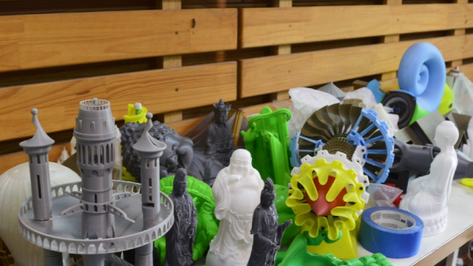 Mẫu in 3D thực tế