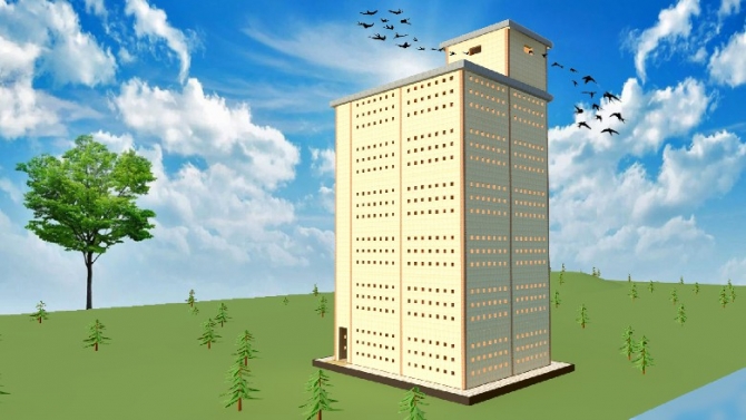 Thiết kế v&agrave; thi c&ocirc;ng Nh&agrave; Nu&ocirc;i Chim Yến