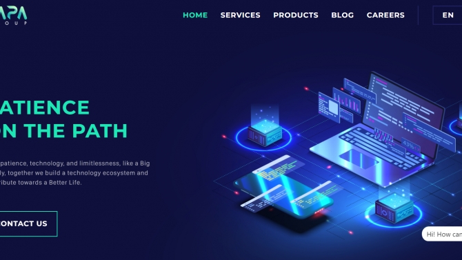 Papagroup website