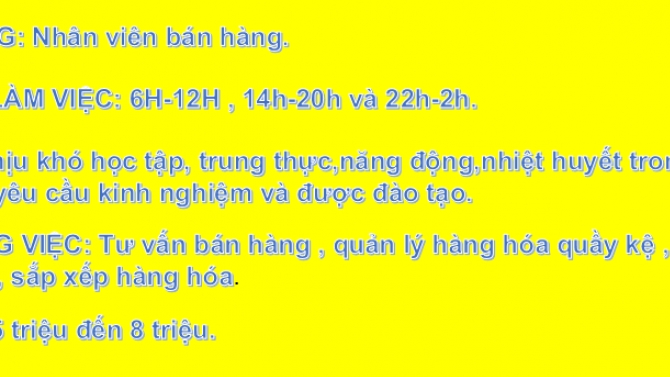 dịch vụ