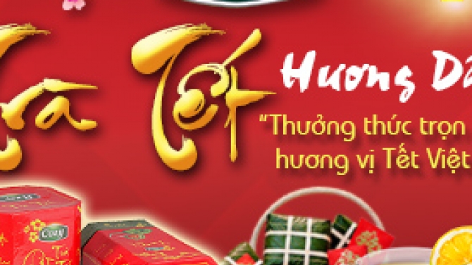 Tr&agrave; Tết Cozy