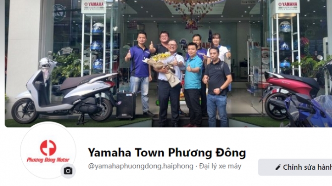 Quản l&yacute; Fanpage Yamaha Town Phương Đ&ocirc;ng