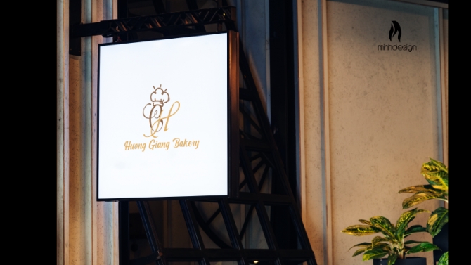 Thiết kế logo b&aacute;nh ngọt (bakery)