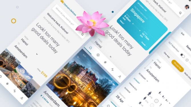 Ph&aacute;t triển ứng dụng cho Vietnam Airlines