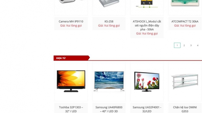 Thiết kế website c&ocirc;ng ty Kim Nguy&ecirc;n Quảng Trị