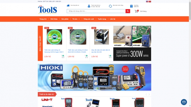 Website b&aacute;n linh kiện