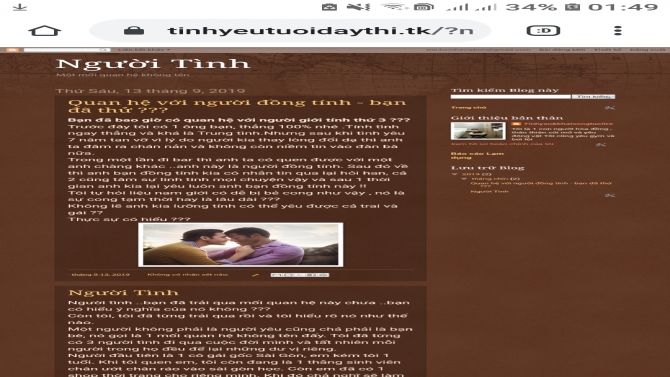 Tạo blog viết b&agrave;i ri&ecirc;ng