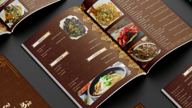Menu nh&agrave; h&agrave;ng Hải Bảo