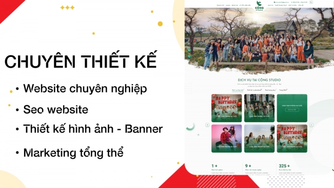 Chuy&ecirc;n thiết kế Website - Marketing tổng thể - Seo Banner
