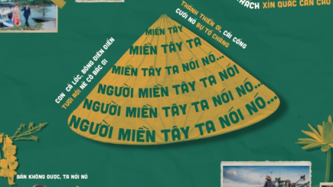 Thiết kế ảnh minh họa cho chuỗi b&agrave;i viết về văn h&oacute;a miền T&acirc;y Nam Bộ