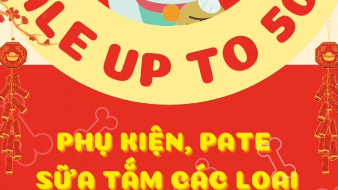 Thiết kế ảnh đăng b&agrave;i cho shop th&uacute; cưng