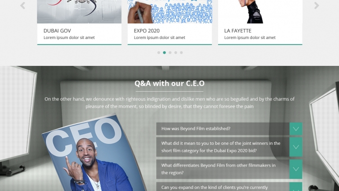 Web layout