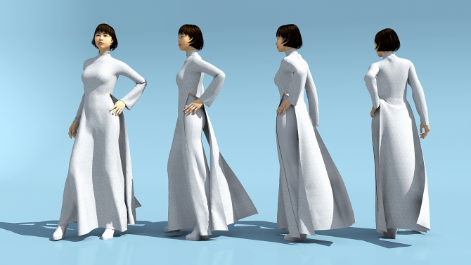 model người 3d