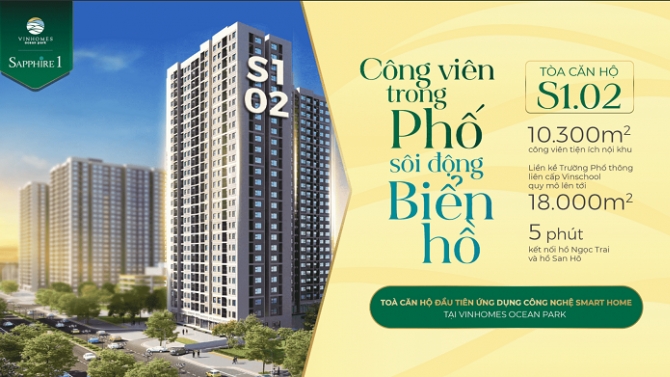 Vinhomes Ocean Park - Sapphire 1