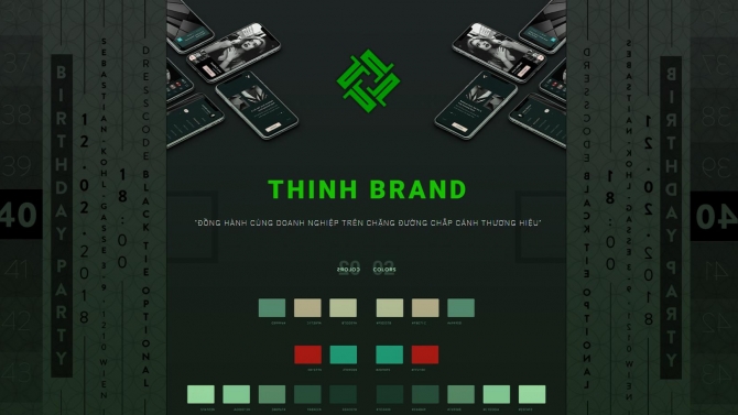 Dự &aacute;n thiết kế Website thương hiệu Thinhbrand