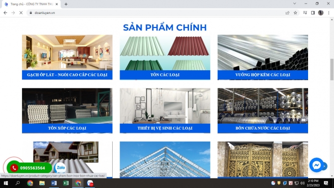 HỖ TRỢ THIẾT KẾ WEBSITE