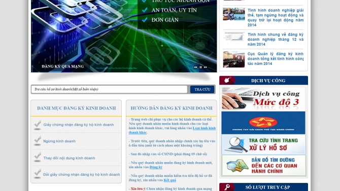 thiết kế website đăng k&iacute; kinh doanh qua mạng