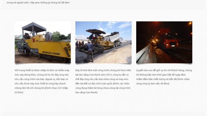 Trang web th&ocirc;ng tin doanh nghiệp