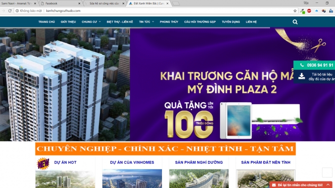 Website bất động sản