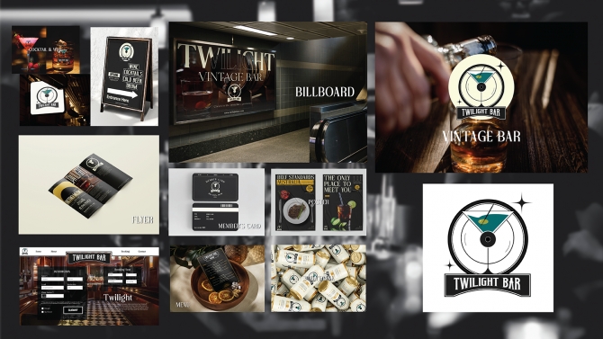 TWLIGHT BAR - Brand Identity