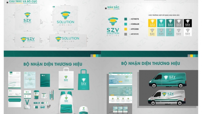 BỘ NHẬN DIỆN THƯƠNG HIỆU
