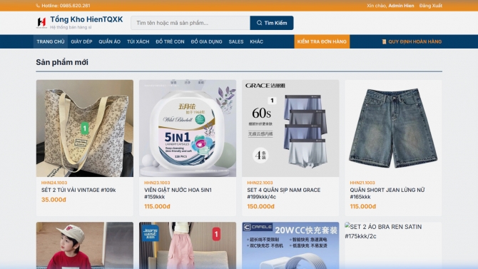 Hệ thống quản l&yacute; b&aacute;n bu&ocirc;n B2B