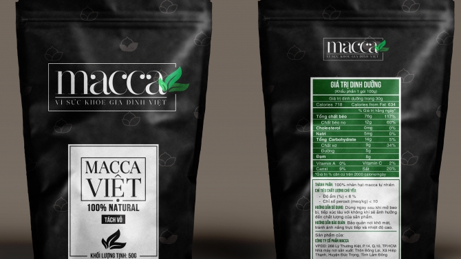 Thiết bao b&igrave; cho nh&atilde;n h&agrave;ng Macca