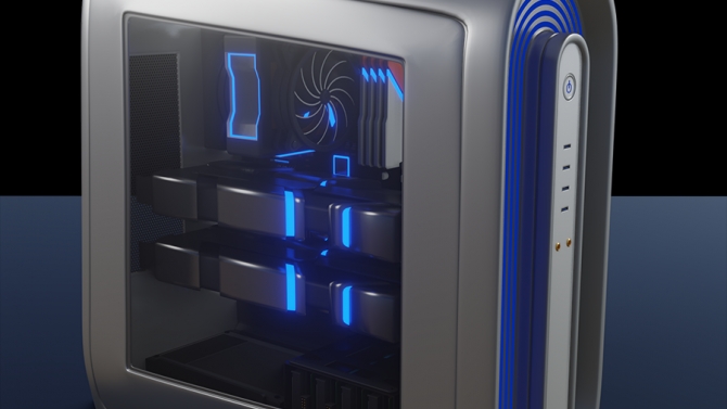 Thiết kế PC Case 3D