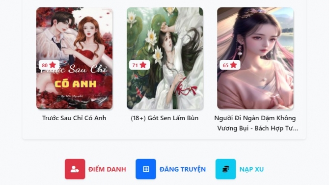 Lập tr&igrave;nh website, thiết kế giao diện web đọc truyện bằng C#