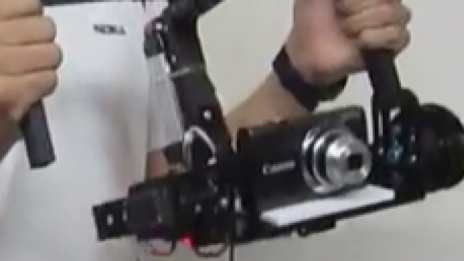 STABILIZED SYSTEM FOR CAMERA BRUSHLESS GIMBAL 2 AXIS