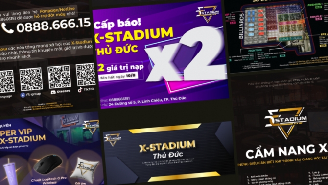 Chuy&ecirc;n vi&ecirc;n thiết kế đồ hoạ X-STADIUM