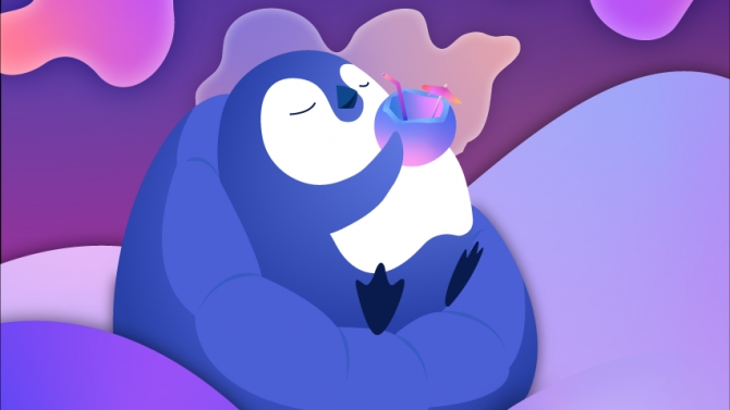 Chilling Penguin