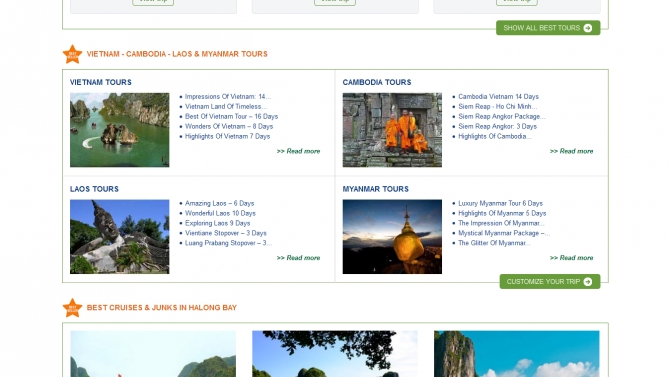 Dự &aacute;n du lịch impresstravel.com