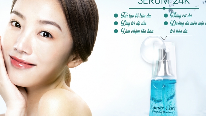 Thiết kế banner Mỹ Phẩm