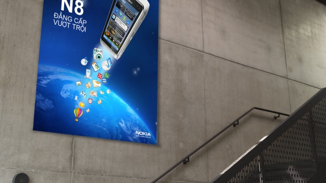 Thiết kế Poster NOKIA