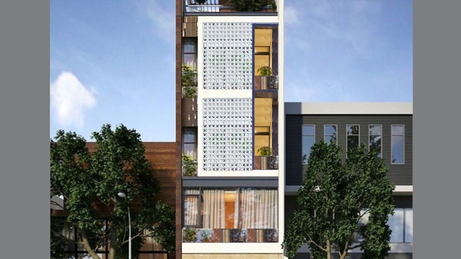 Dự &aacute;n thiết kế nh&agrave; l&ocirc; phố