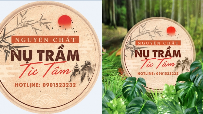TEM SẢN PHẨM NỤ TRẦM