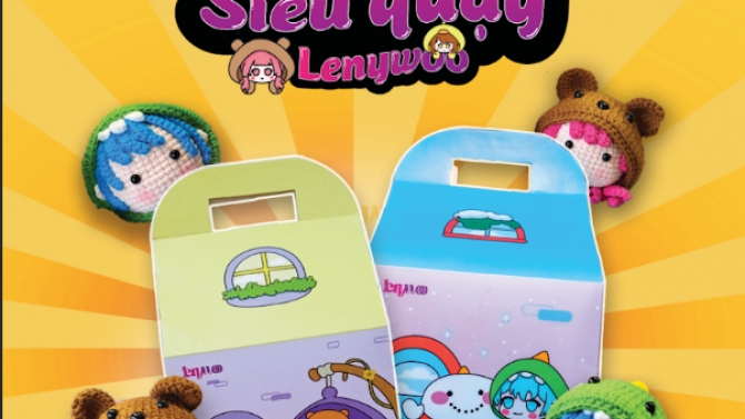 Dự &aacute;n m&oacute;c len nh&acirc;n vật Lenywoo