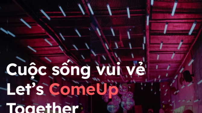 Nền tảng tổ chức sự kiện ComeUp