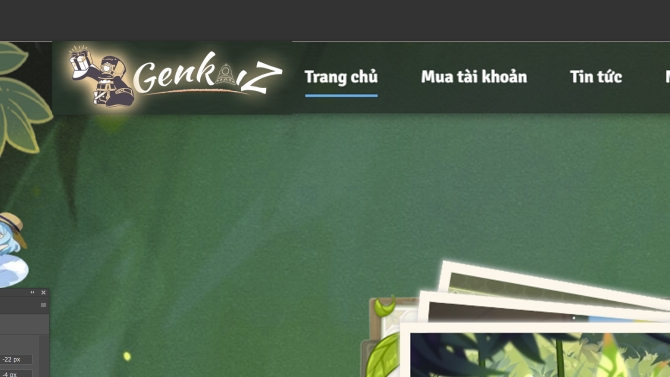 Thiết kế website mua b&aacute;c account game