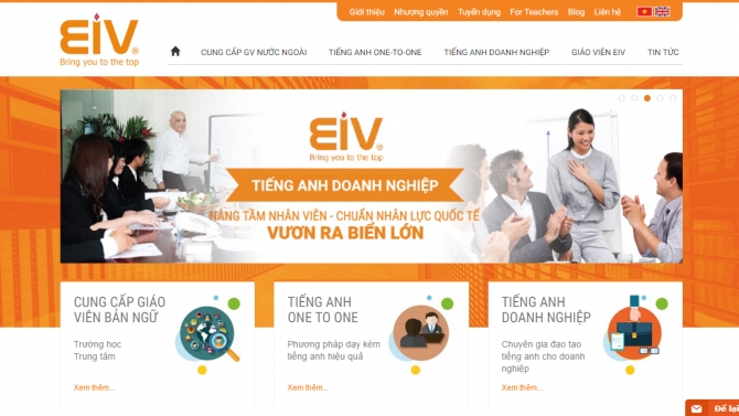 Dự &aacute;n eiv.edu.vn