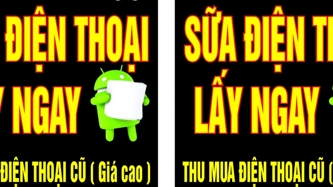 thiết kế bảng hiệu