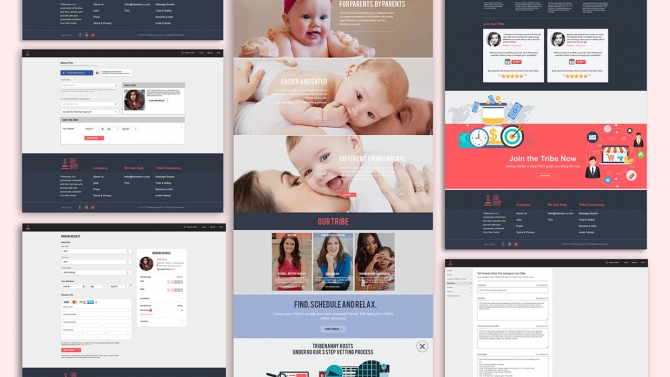 Tribe Nany website