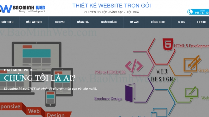 Thiết kế web theo y&ecirc;u cầu