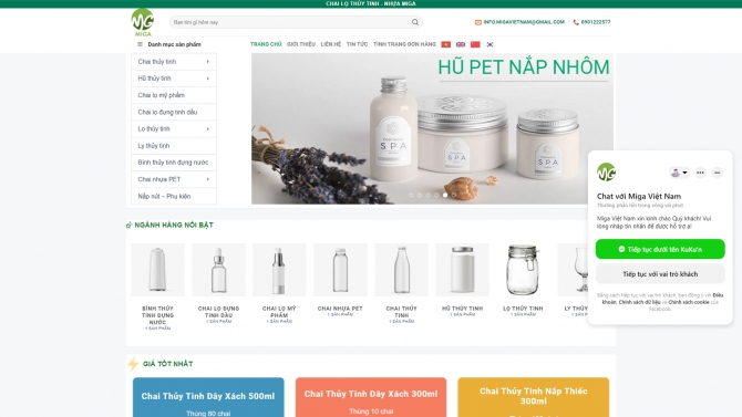 C&Ocirc;NG TY TNHH THƯƠNG MẠI MIGA VIỆT NAM