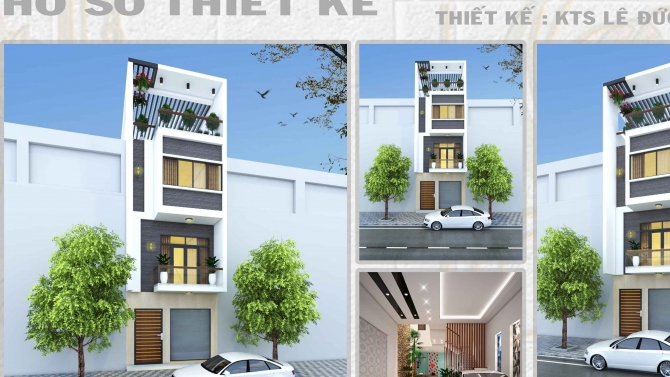 Thiết kế kiến tr&uacute;c v&agrave; nội thất