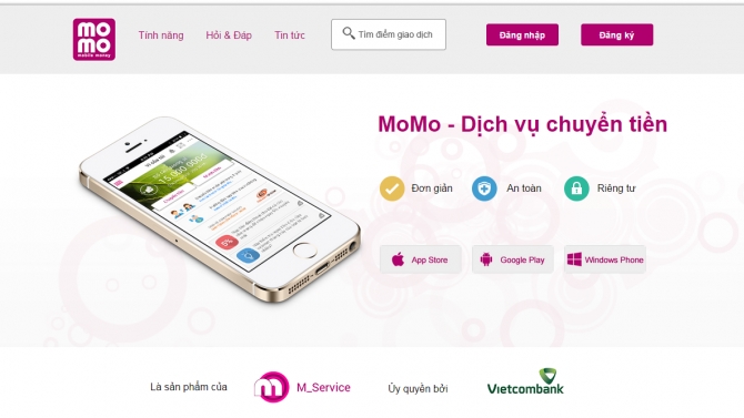 MoMo - Dịch vụ chuyển tiền