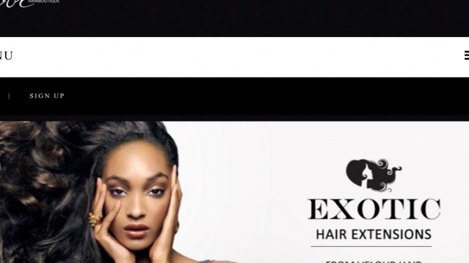 Thiết kế web Hair Fashion