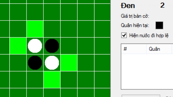 Game Cờ Othello