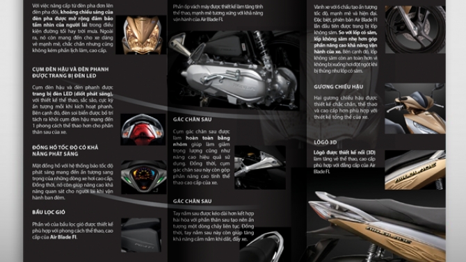 Thiết kế Brochure Honda